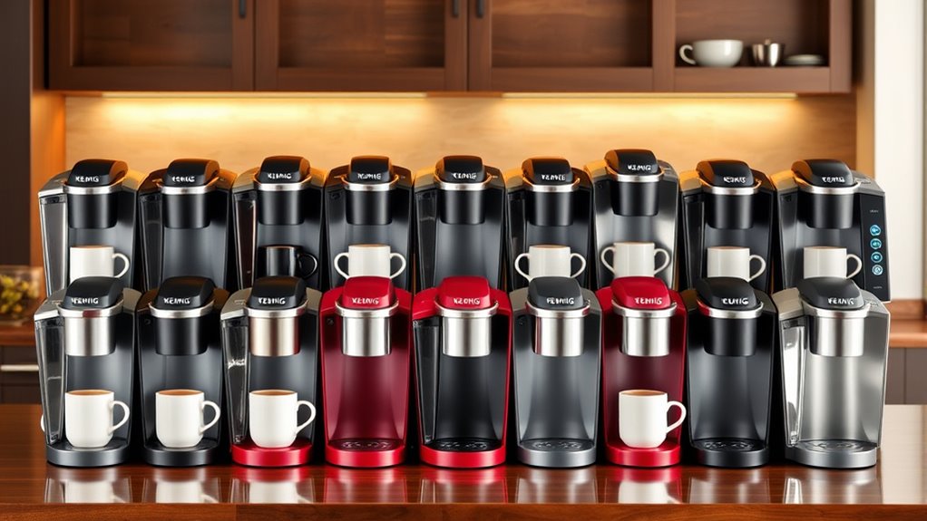 keurig coffee makers with frother