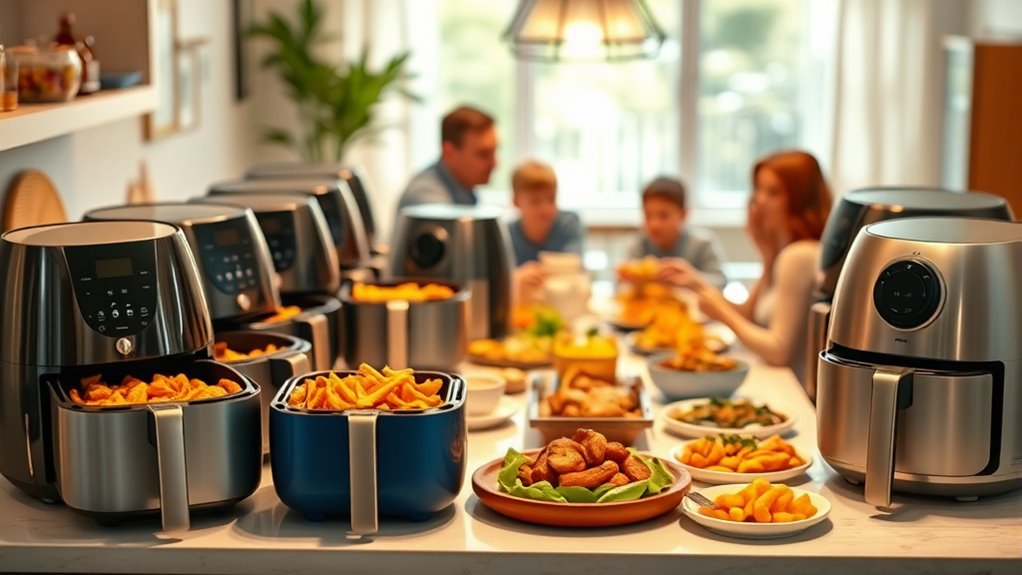 large capacity air fryers