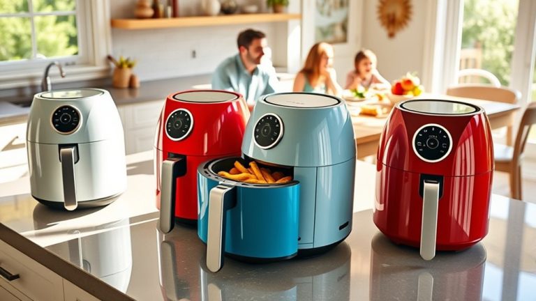 large family air fryers