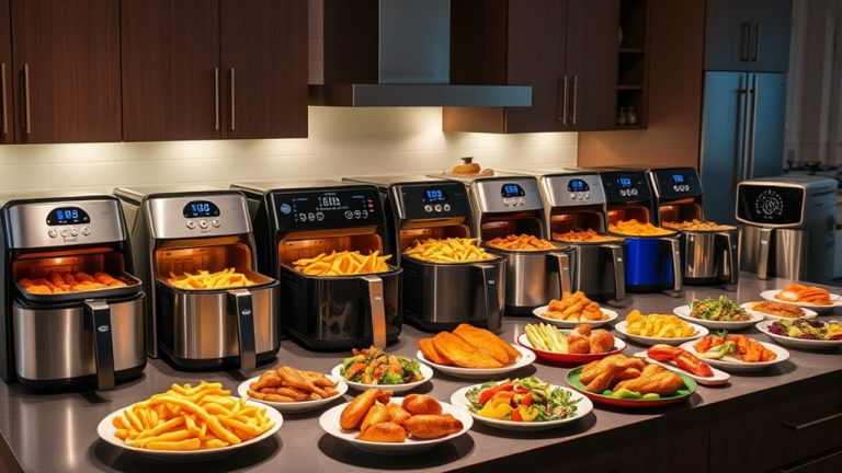 large family air fryers