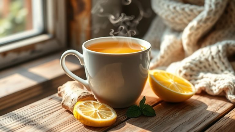 lemon ginger teas selection