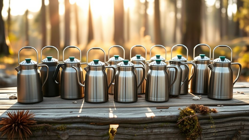 lightweight and durable kettles
