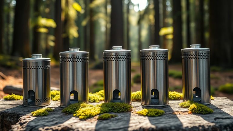 lightweight titanium wood stoves