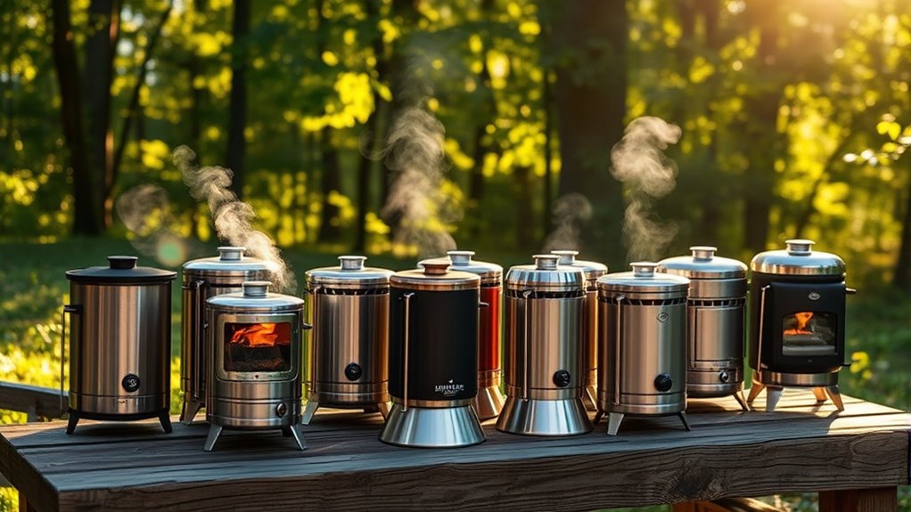lightweight wood stoves for camping