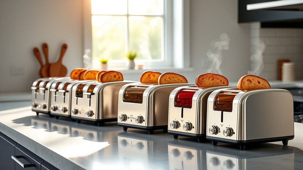long bread slice toasters