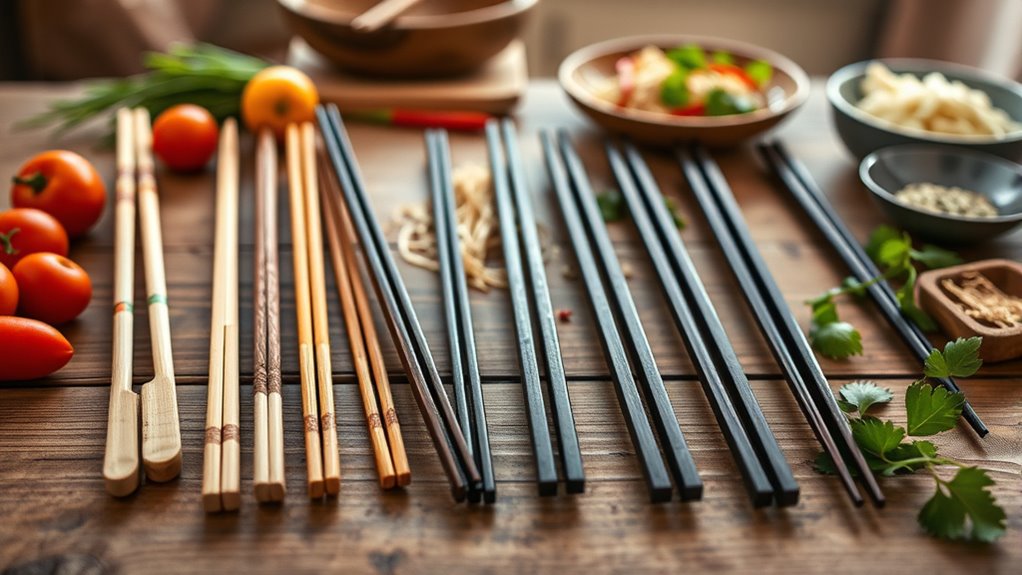 long chopsticks for cooking