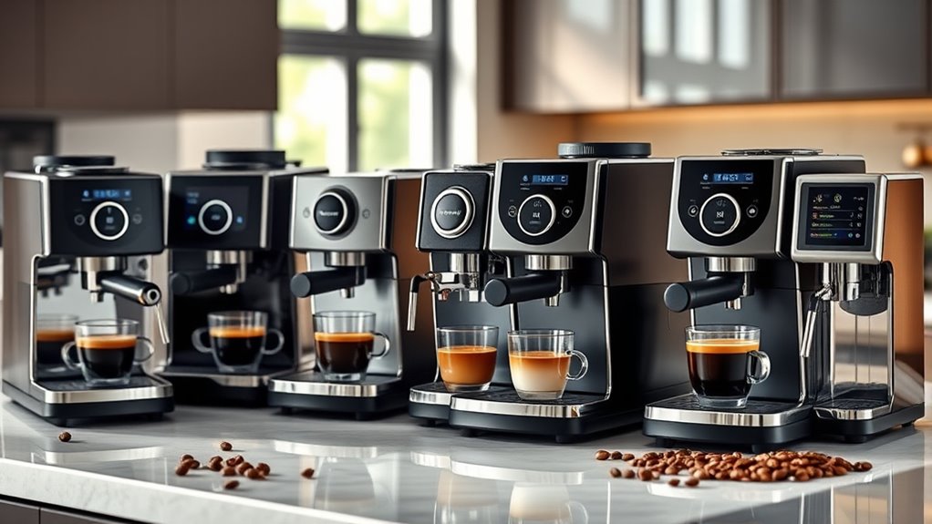 luxury high end coffee machines
