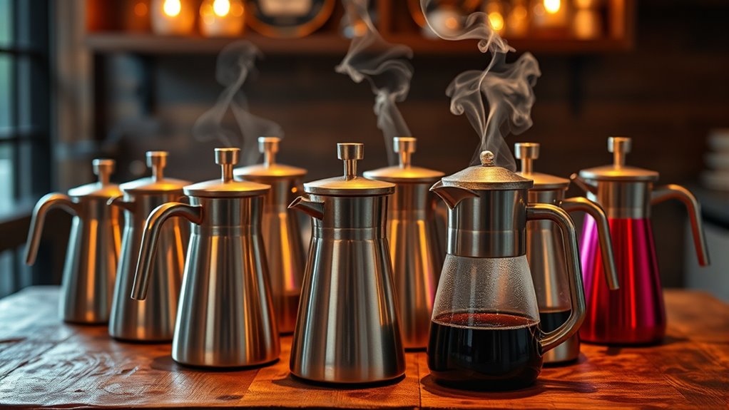 metal carafe coffee makers
