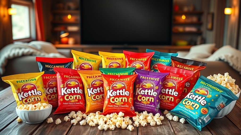 microwave kettle corn options