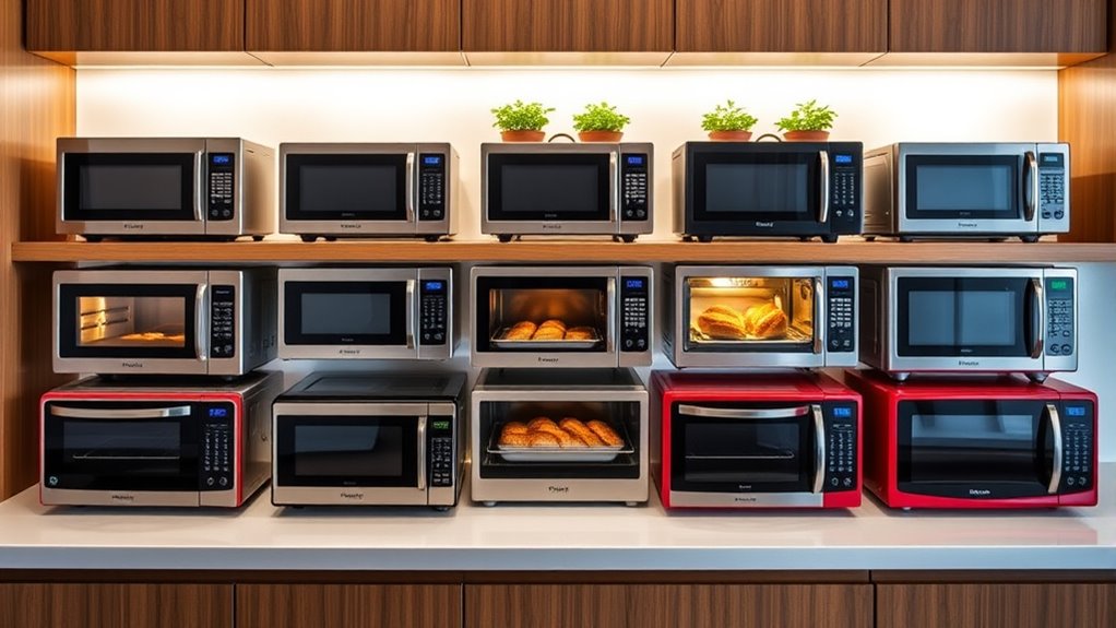 microwave toaster oven combinations