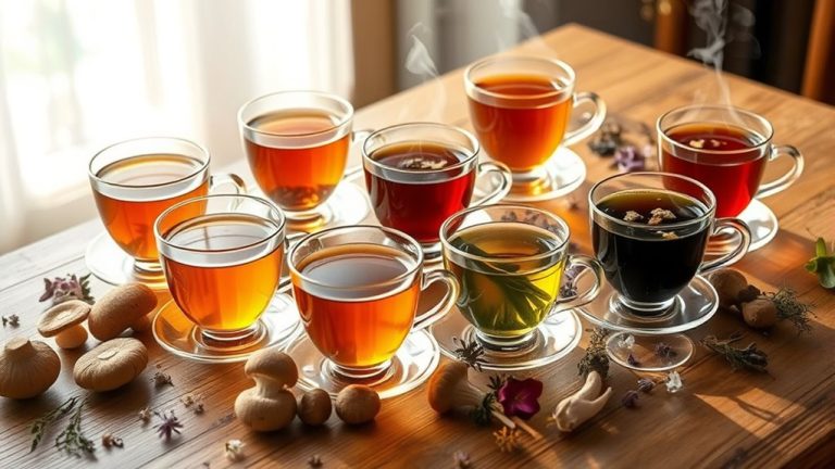 mushroom teas for wellness
