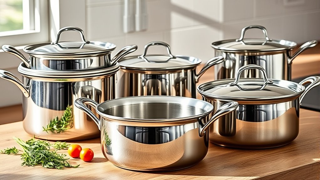 nickel free stainless steel cookware
