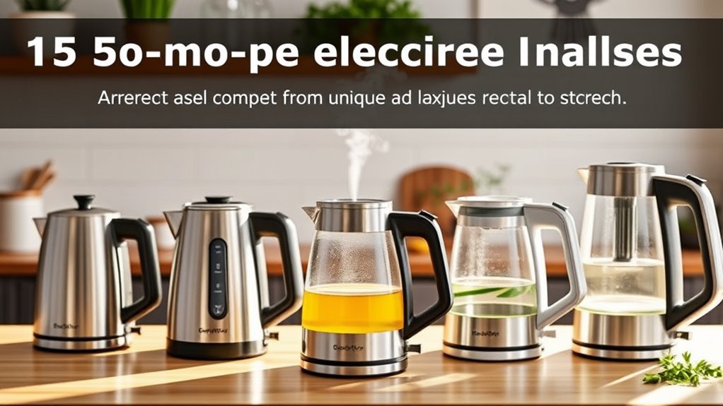non plastic electric kettles 2026