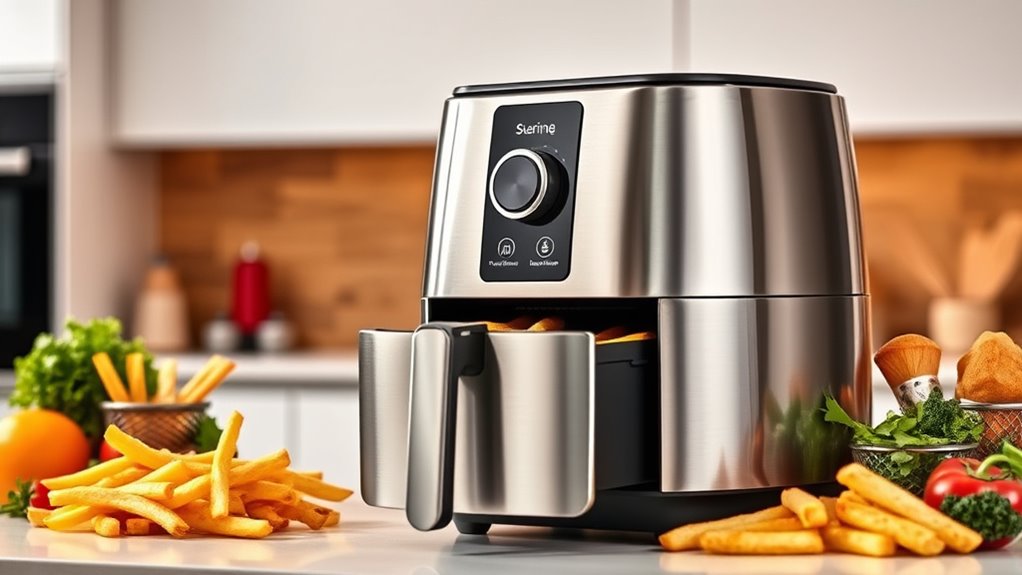 non toxic stainless steel air fryers