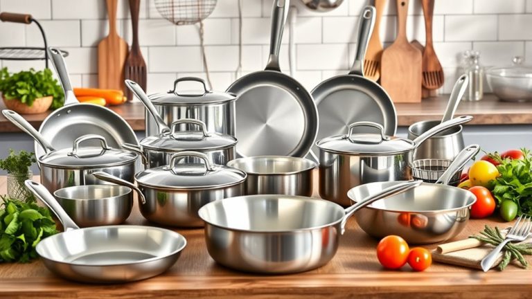 non toxic stainless steel pans