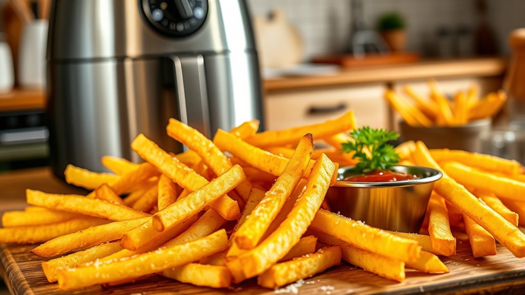 optimal air fryer fry settings