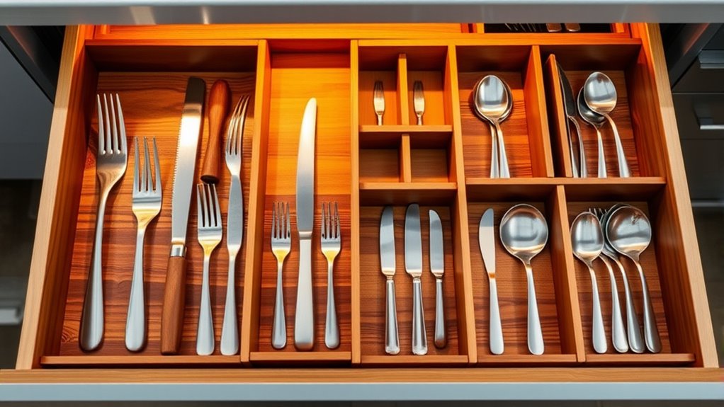 optimal flatware storage solutions