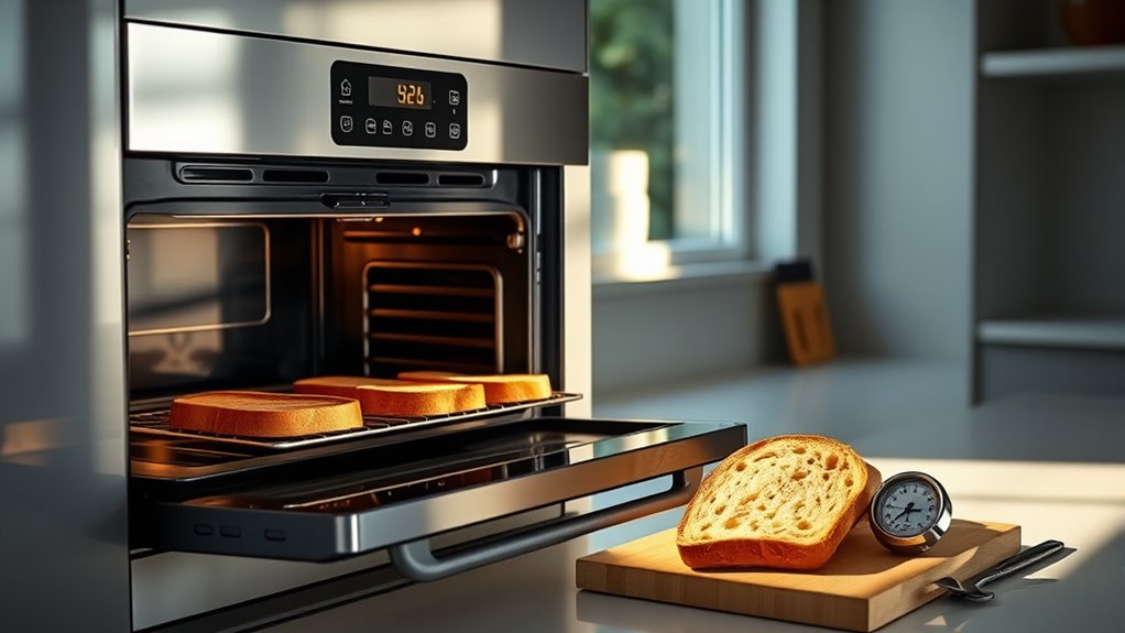 optimal toasting oven temperatures