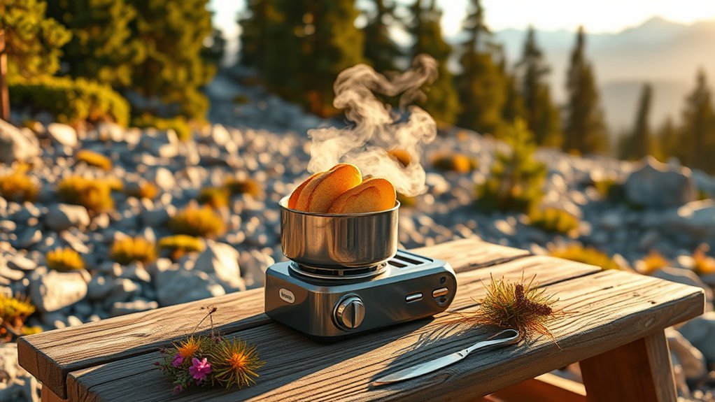 outdoor breakfast camp toasters