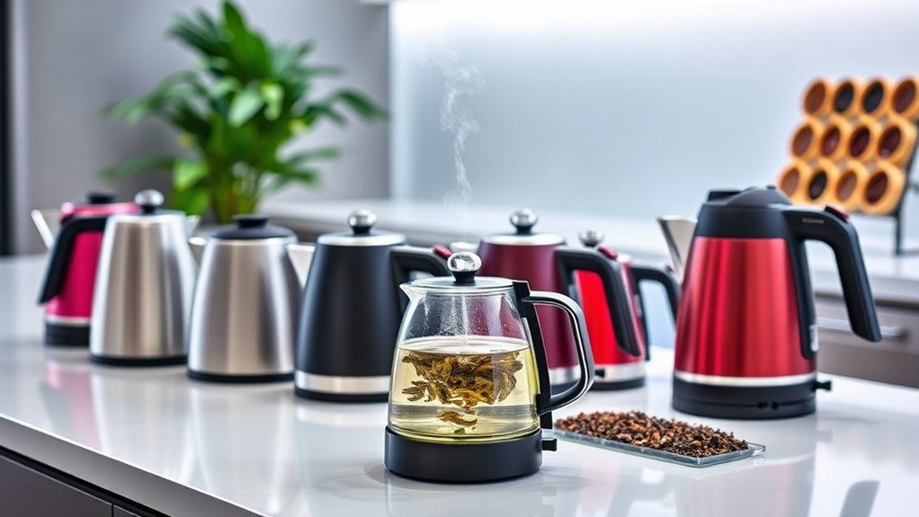perfectly brewing tea kettles