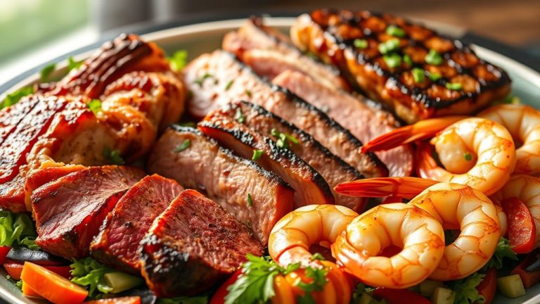 perfectly cooked air fryer meats