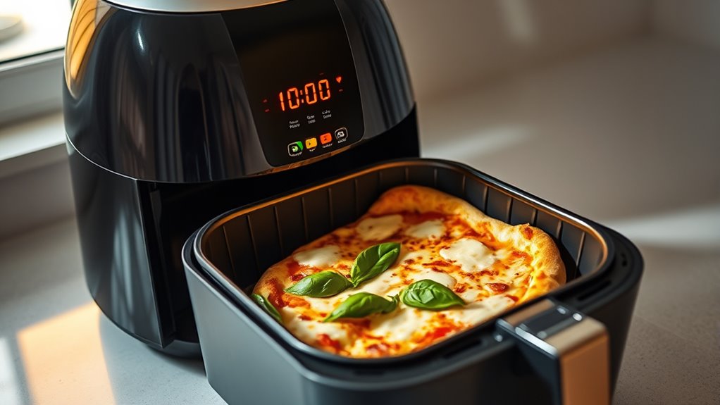 perfectly reheat pizza settings