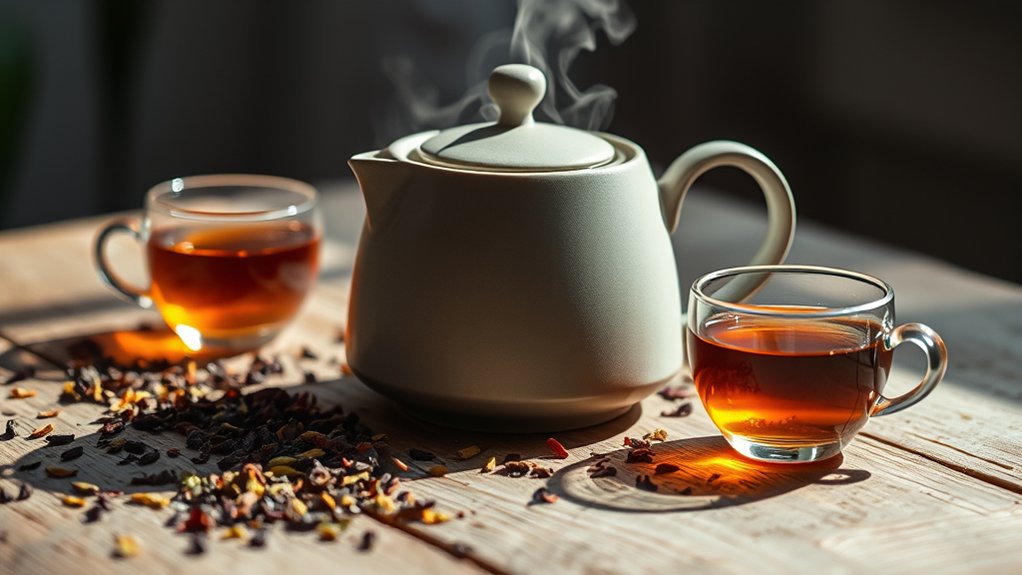 perfectly steeping loose tea