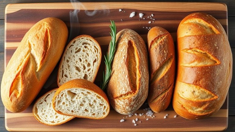 perfectly toasted bread selection