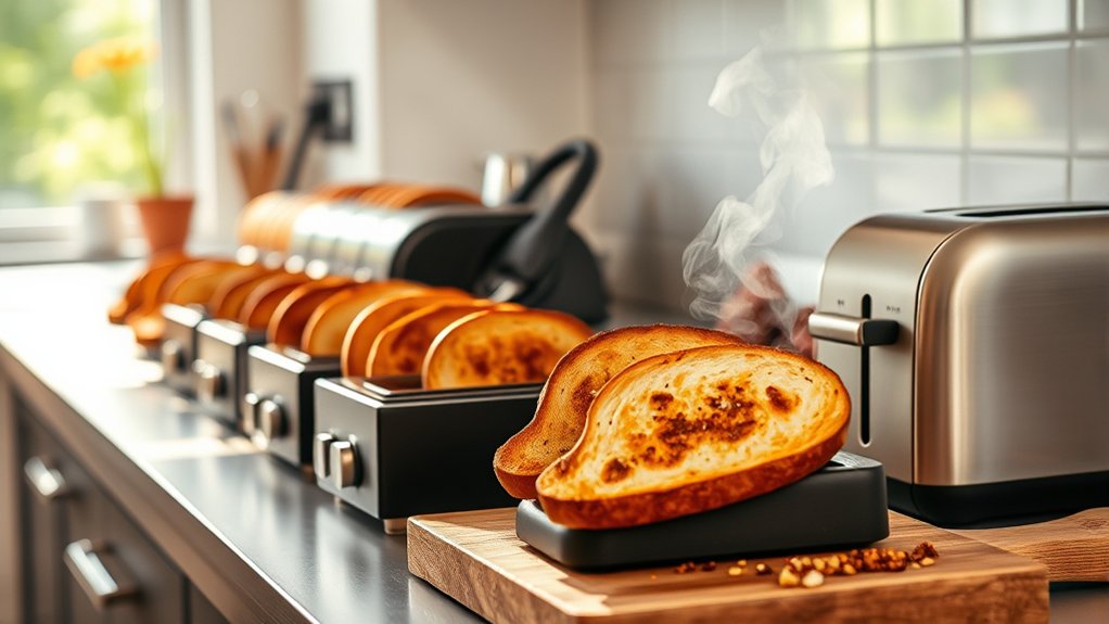 perfectly toasted rye bread