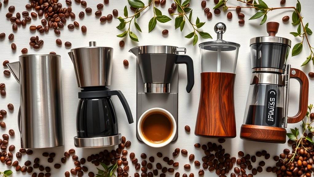 plastic free coffee maker options