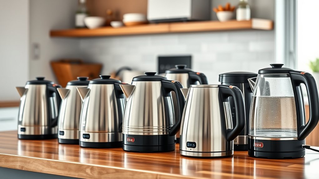 plastic free electric tea kettles