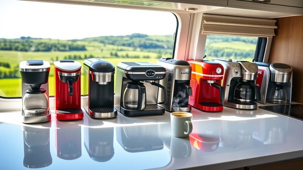 portable coffee makers selection