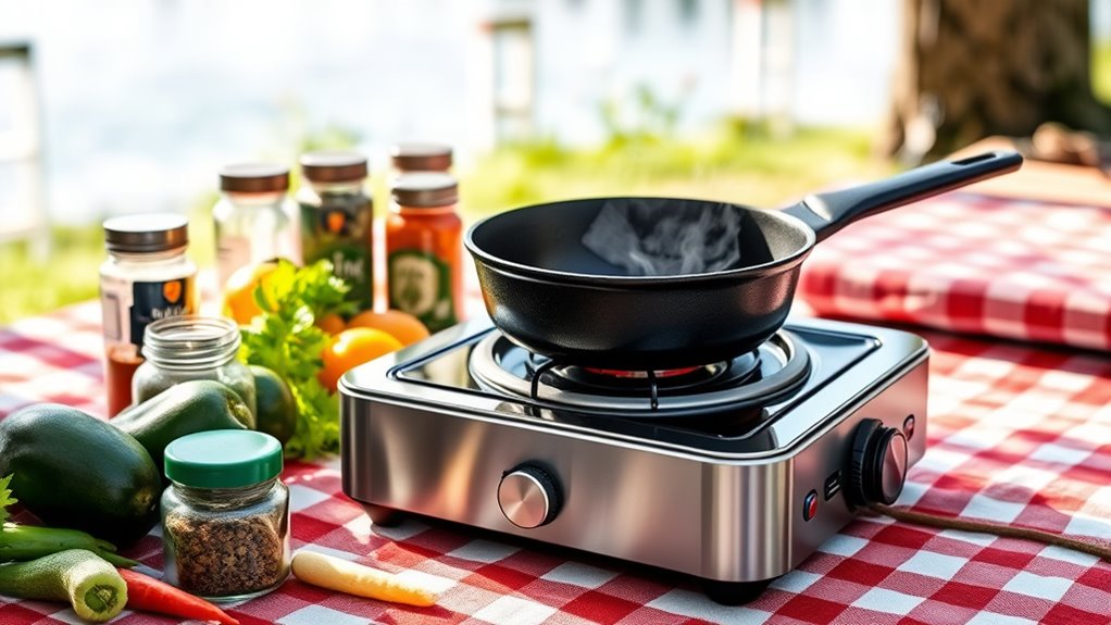 portable electric cooking solutions
