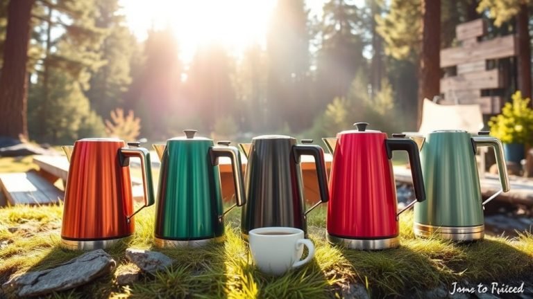 portable electric kettles camping