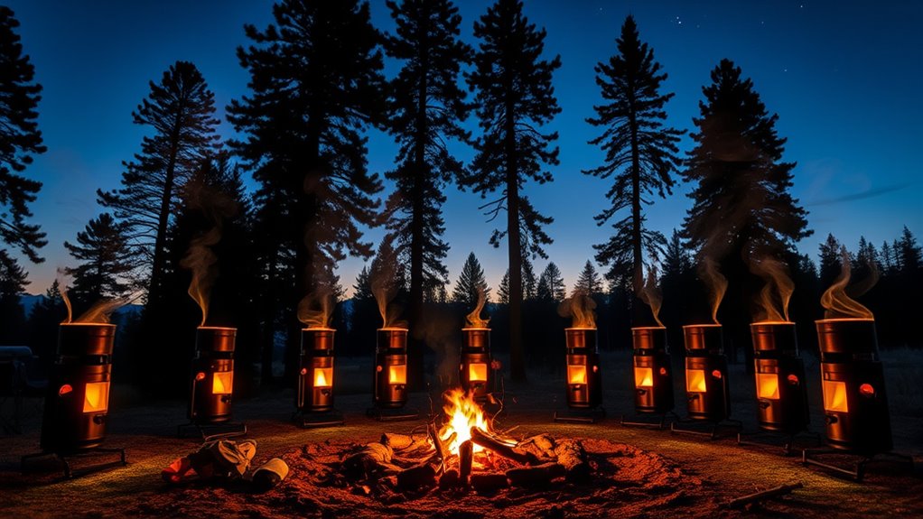 portable tent stoves review