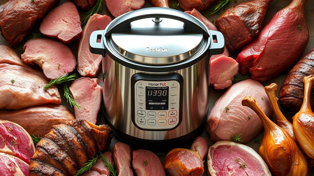pressure cooker meat guide