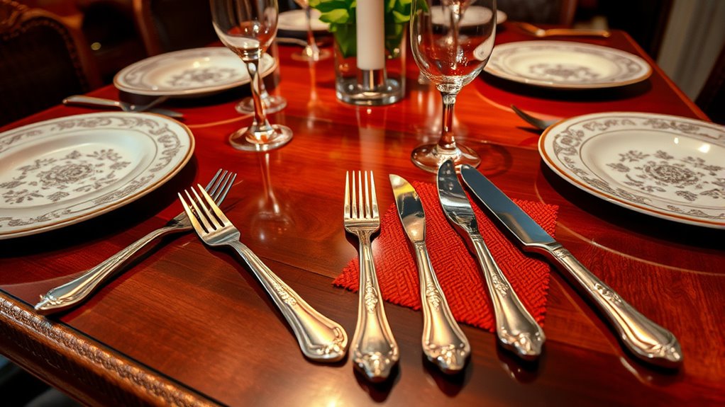 quality heavy weight flatware