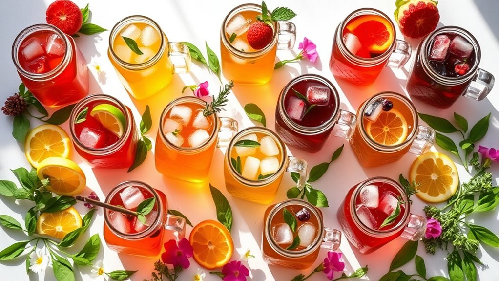 refreshing cold brew teas