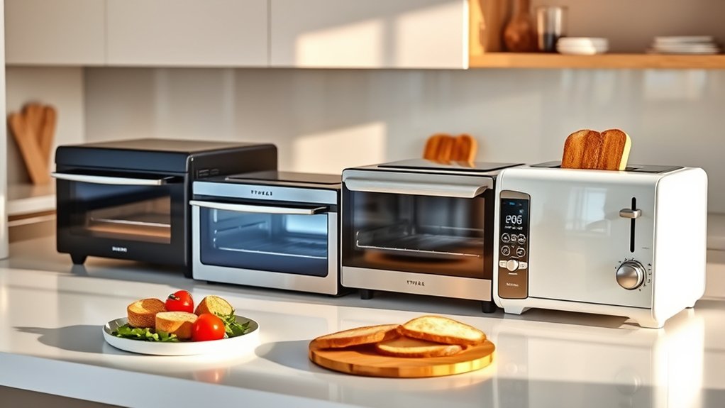 safe cool touch toaster ovens