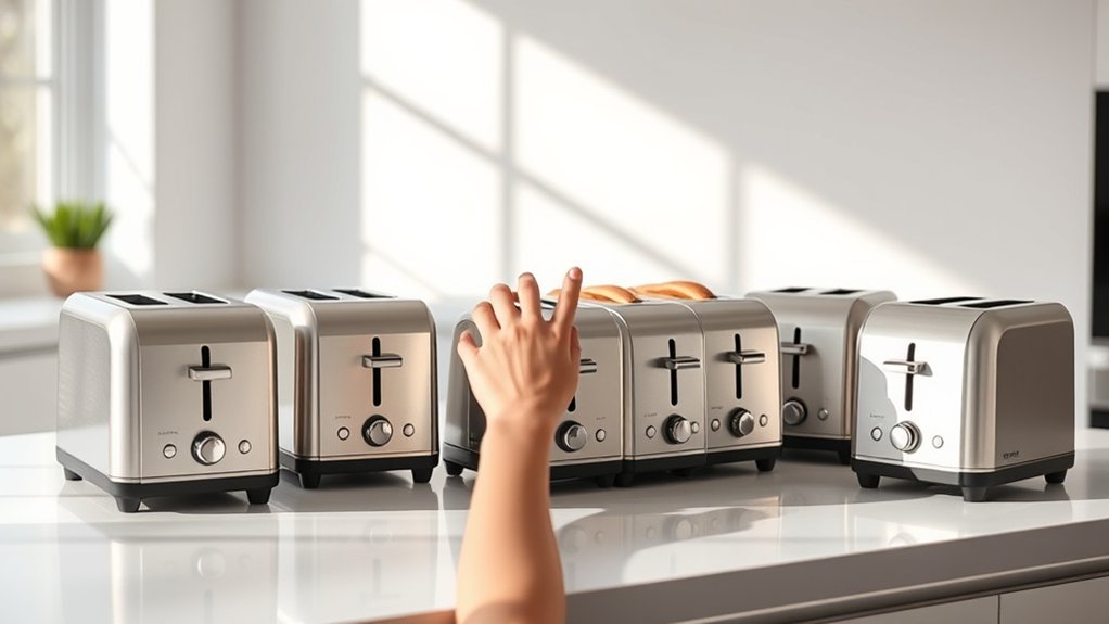 safe cool touch toasters