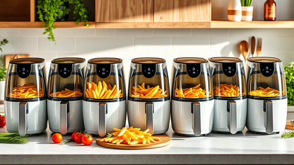 safe stylish glass air fryers