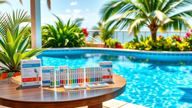 salt water pool testing