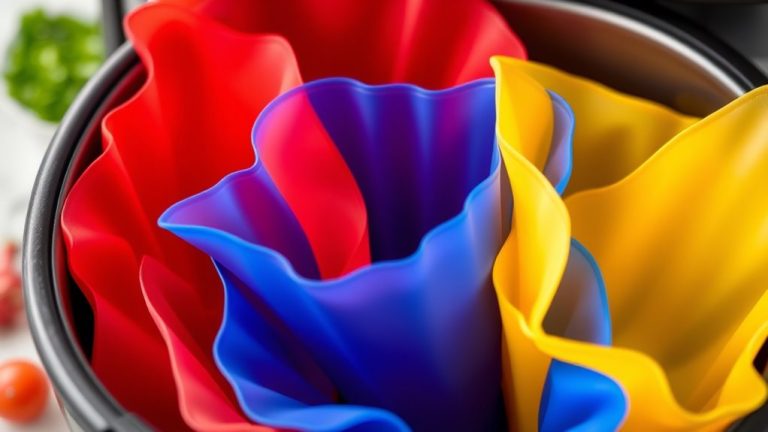 silicone air fryer liners