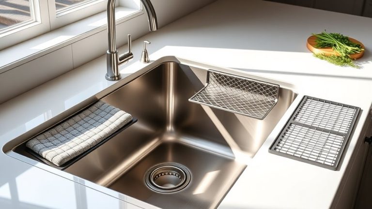 sink protectors for stainless steel
