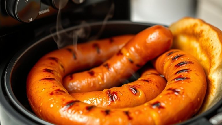 sizzling air fryer brats