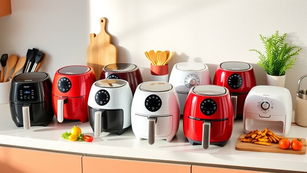 small space air fryers