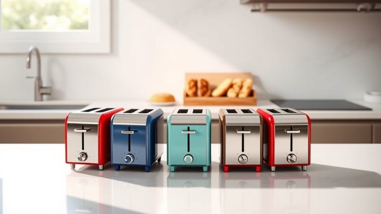 space saving compact toasters