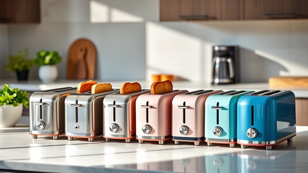 space saving slim toasters