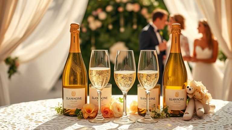 sparkling wines for weddings
