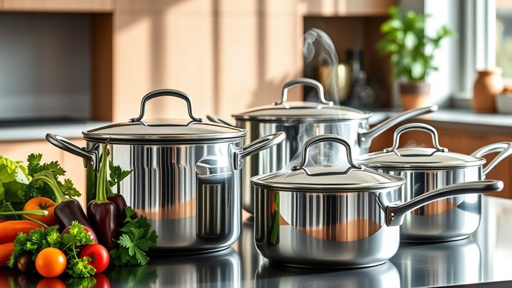 stainless steel cookware advantages